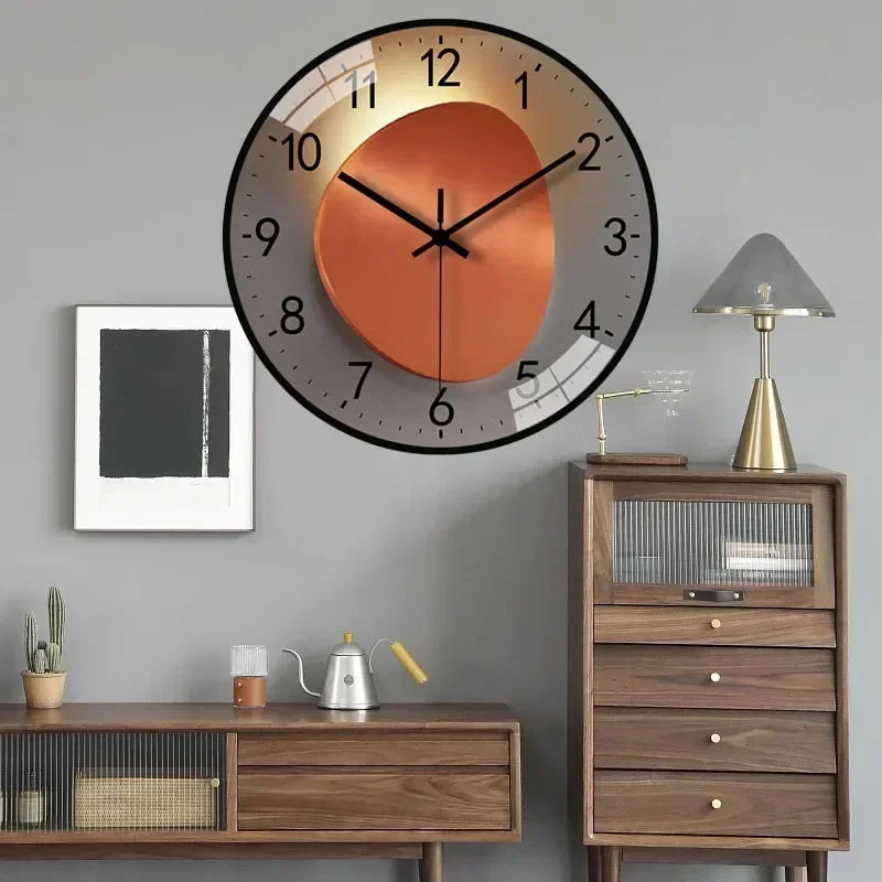 Norvo | SilentTime – Digital Veggklokke i Klassisk Stil