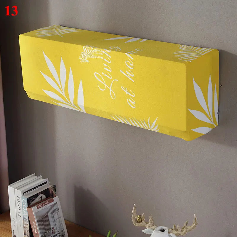 Norvo | Polar Fleece Klimaanlegg dekning: Veggmontert anti-støv beskyttelse, lett å rengjøre polyester AC dekning for husholdningsbruk