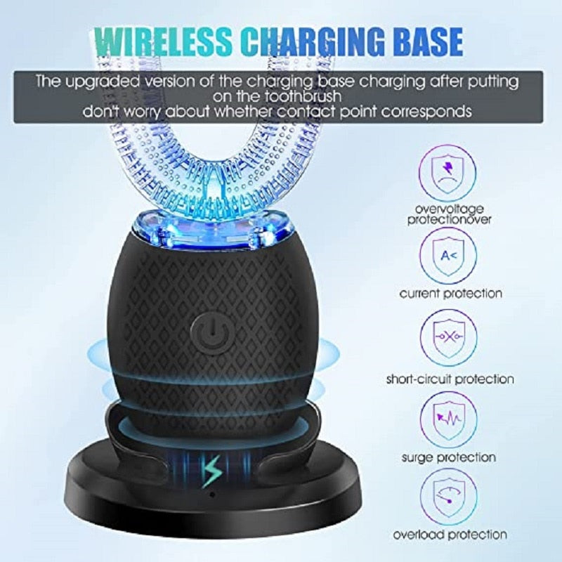 Norvo | Clean360 U-Form Blå Lys Tannrensere
