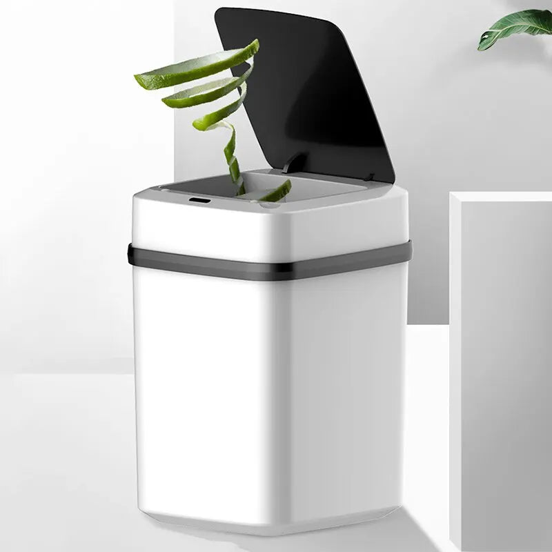 Norvo | 13L Smart Kjøkken og Bad Berøringsfri Søppelbøtte - Innovativ Avfallsbeholder for Hjemmet ditt