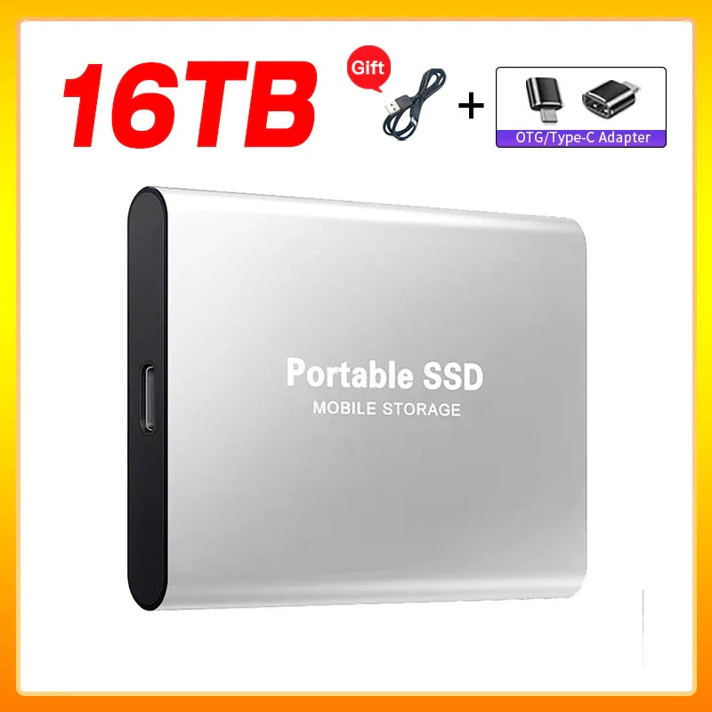 Norvo | Høyhastighets Ekstern Solid State Drive 1TB Bærbar Ekstern Harddisk ssd 2TB Ekstern harddisk ssd harddisk For Laptop Mac