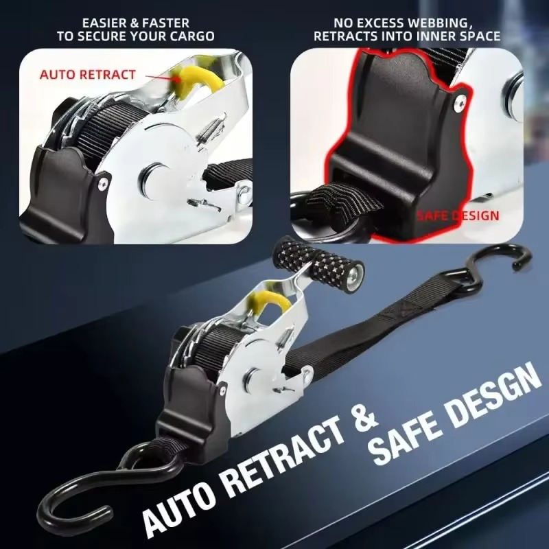 Norvo | Utrekkbare Rattlestropper - Rask, Sikker og Flokerfri Båndløsning