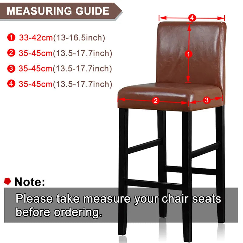 Norvo Bar Stool Stretch Cover