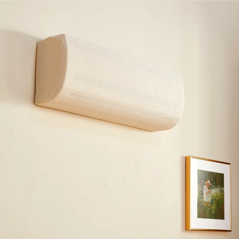 Norvo | Polar Fleece Klimaanlegg dekning: Veggmontert anti-støv beskyttelse, lett å rengjøre polyester AC dekning for husholdningsbruk