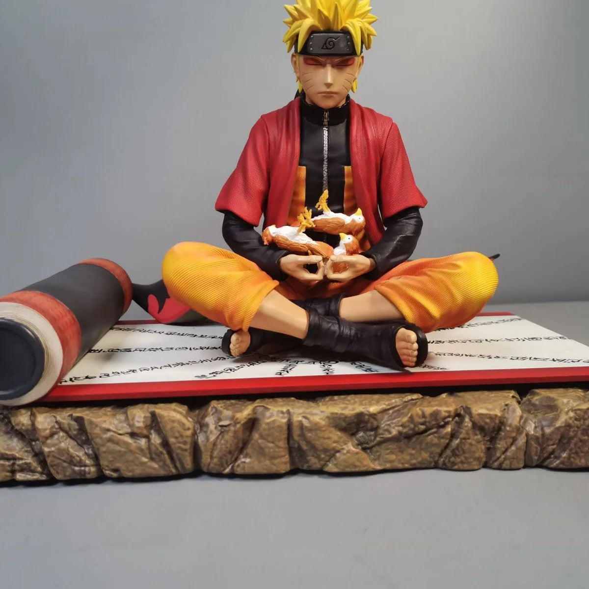 Uzumaki Naruto PVC Action Figure - Samlemodell for skrivebordsdekorasjon, ideell gave til Naruto-fans 15 cm (5,9 tommer)