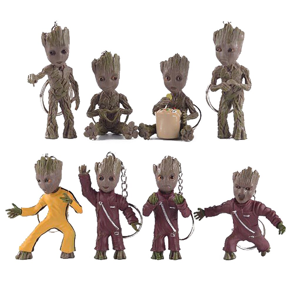 Norvo | Cartoon Stor Miniature Figur: Lekfull Kontor Dekorasjon