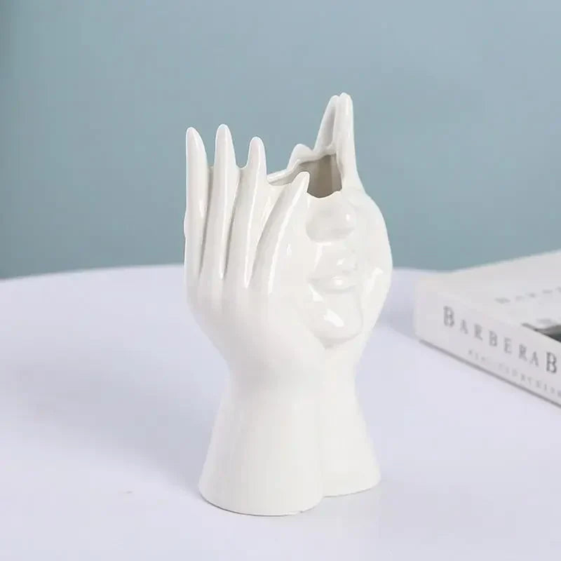 Norvo Vase Keramisk Ansiktsvase For Dekor Kunstvase For Hjemme Kontor Dekor Feministisk Dekor Moderne Kropps Blomster Vase Femal Kropp Vase