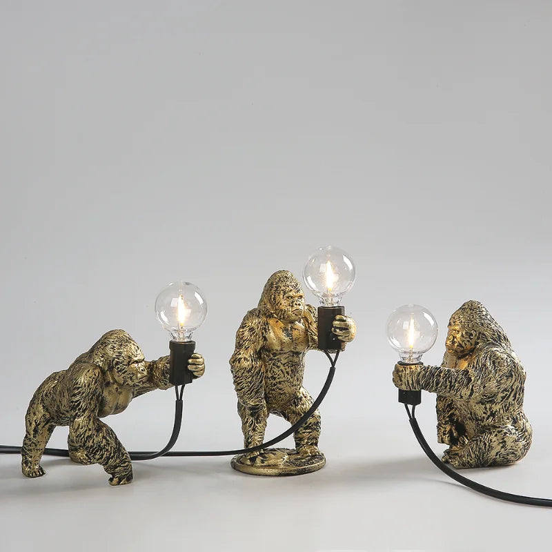 Norvo | Sint Gorilla Bord Nattlampe