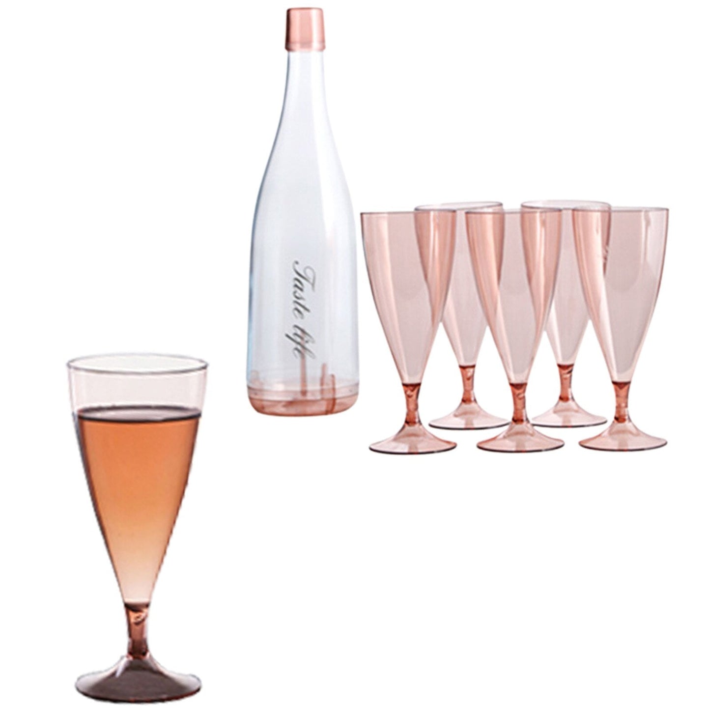 Norvo | Kreative avtakbare drikkeglass med flaske