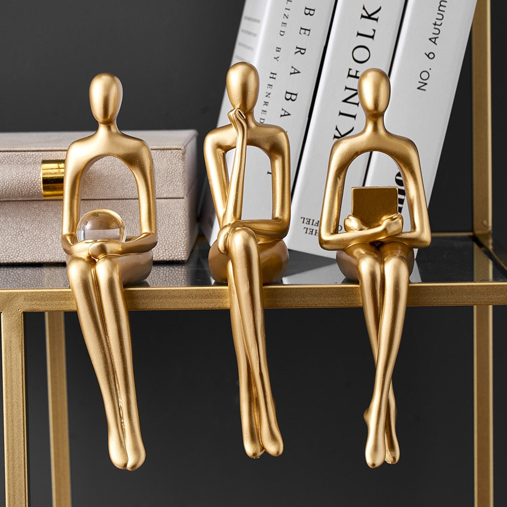 Norvo | Moderne Figurer Abstrakt Hjem Deko Skulptur