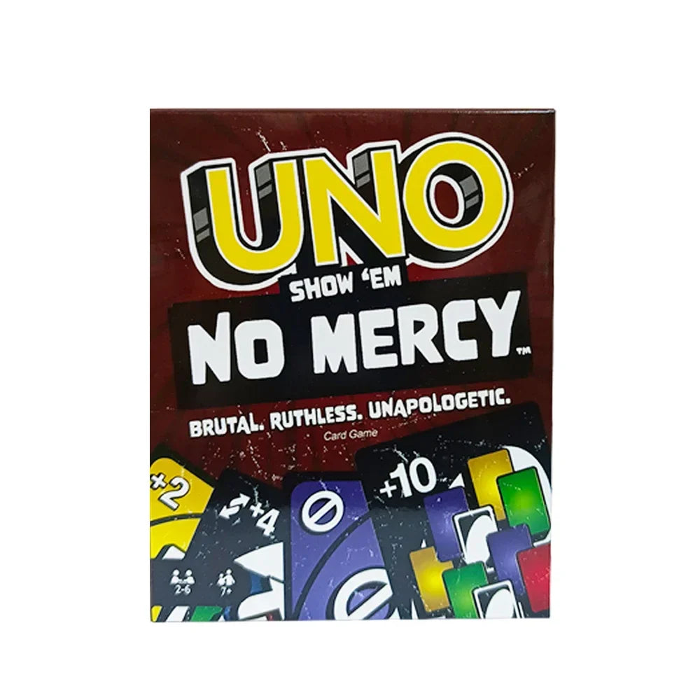 UNO Kortspill - Familievennlig moro for barn og voksne, Festlig Super Mario-tema, Perfekt bursdagsgave for alle aldre