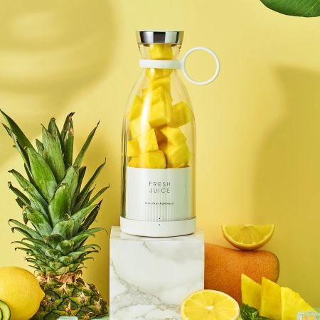 Norvo | Bærbar Elektrisk Trådløs Juicer Blender – 350ML Reisevennlig Smoothie Maker