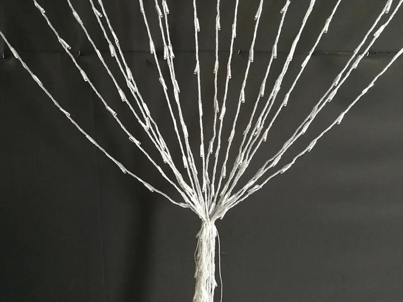 Norvo | LED gardinlys med fargeendring – Dekorativ lyssnor for vinduer, vegger og fester