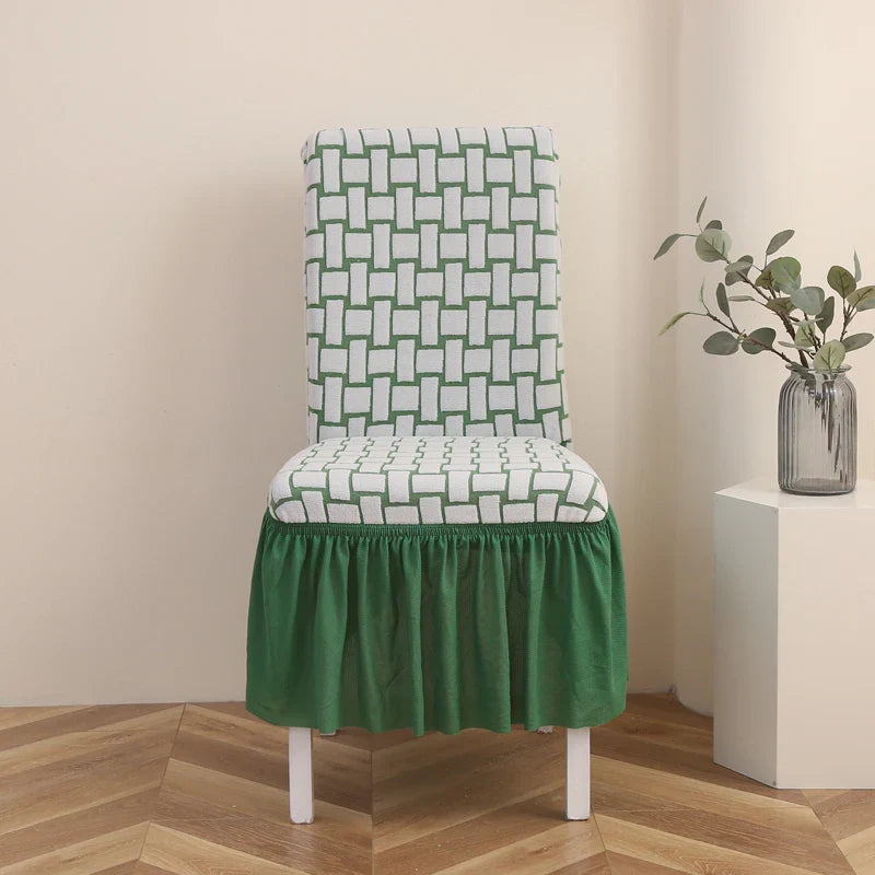 LuxRuffle | Elastisk stoltrekk med volang