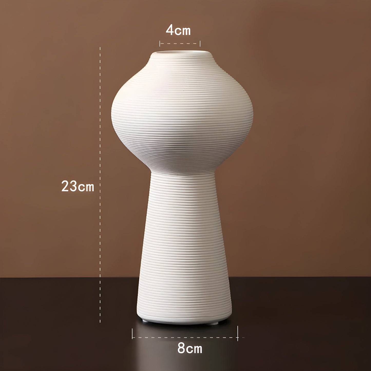 Norvo | Minimalistisk Håndlaget Keramisk Zen Vase