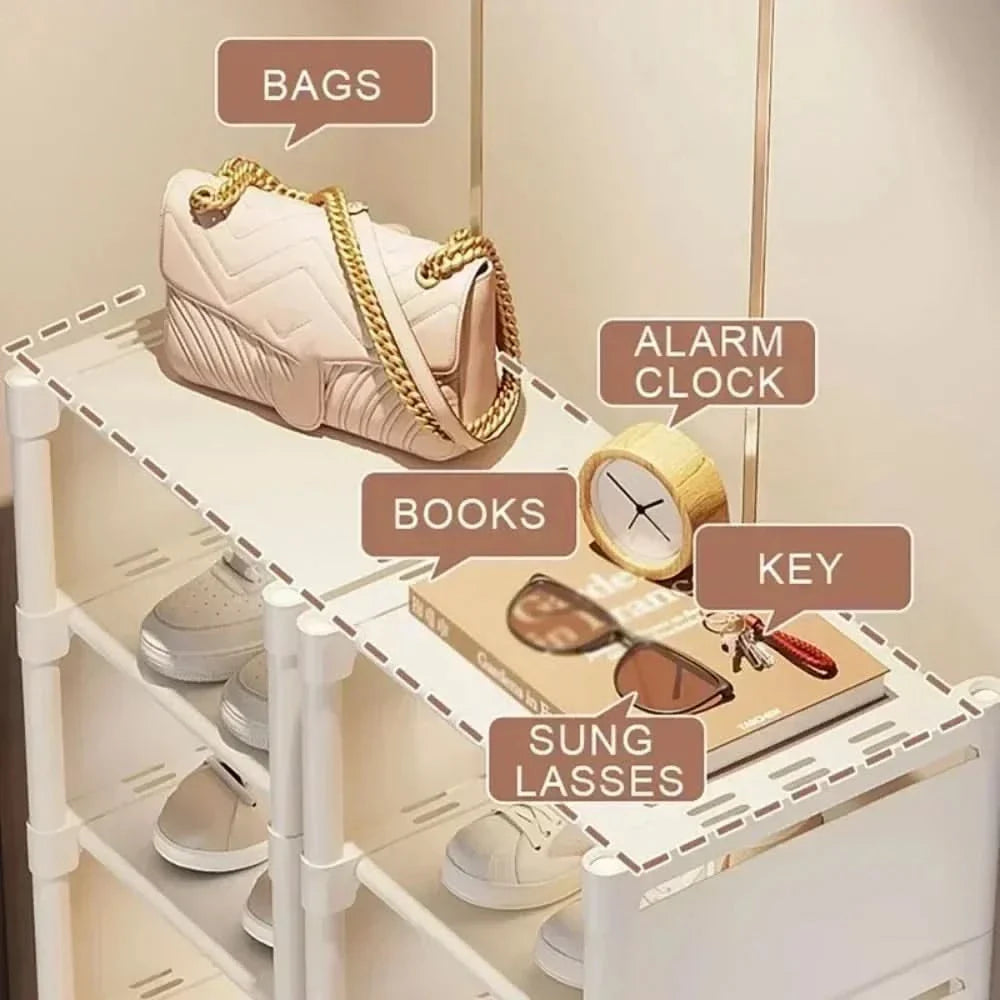 Norvo | SHOECORNER RACK – Stable sko stativ for hjørner – Plassbesparende organisering med stil