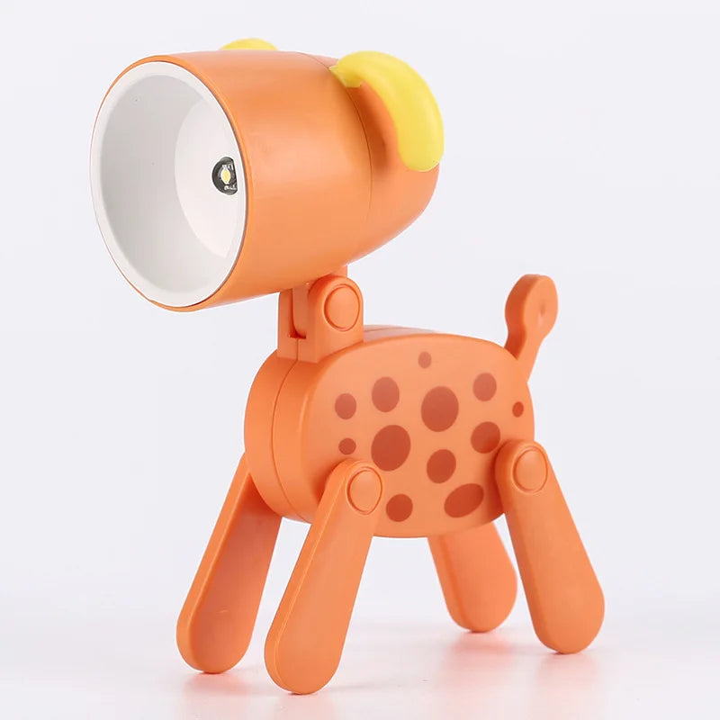 Norvo | Søt LED Nattlampe - Mini Hund, Hjort, Dinosaur Falt Bordlampe for Barnerommet