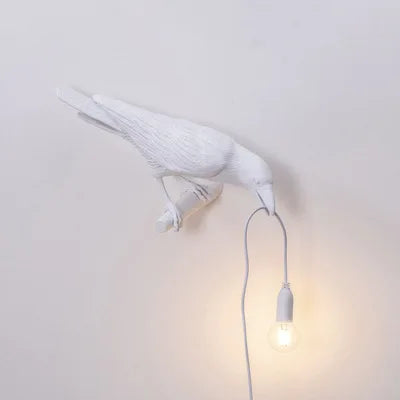 Norvo | Moderne Lucky Bird Bordlampe – Kreativ Resin Dyre Design for Soverom og Stue