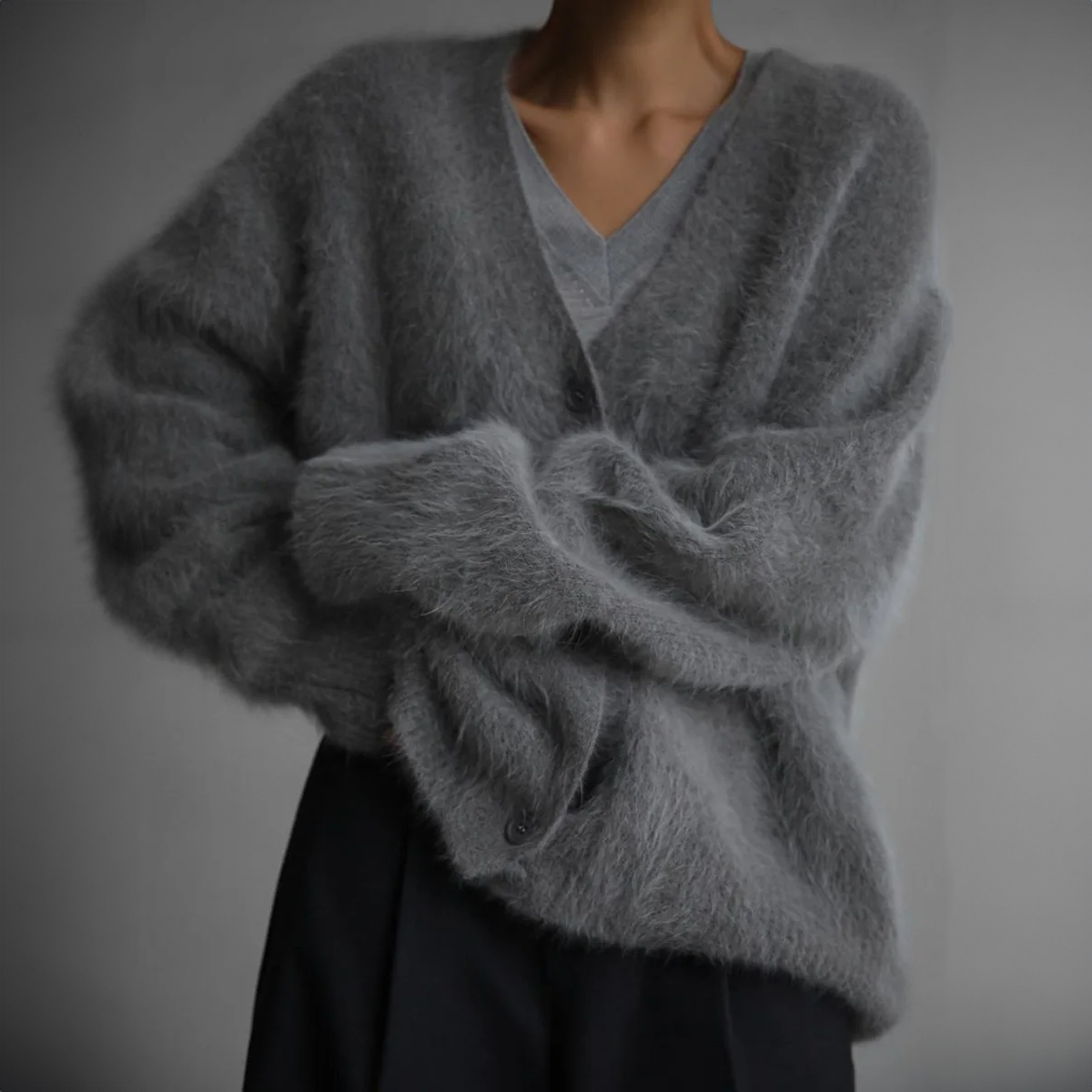 Norvo | Cashmere cardigan med oversized snitt