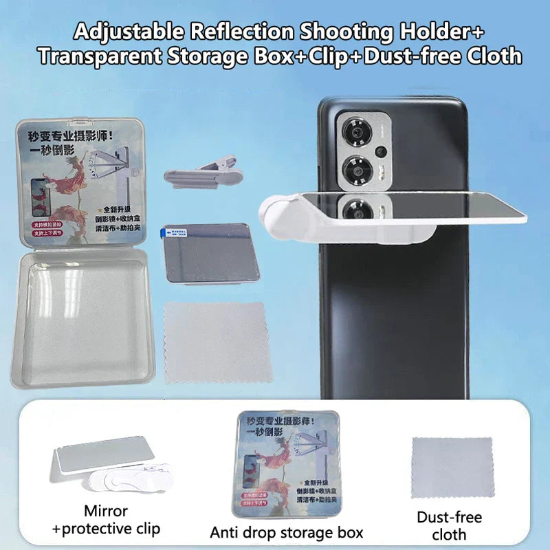 Norvo | Telefonkamera Speilrefleksjonseffekt Klips Sett