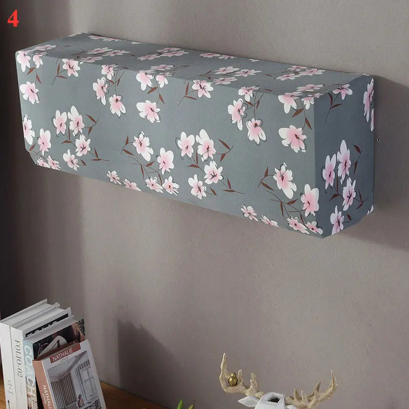 Norvo | Polar Fleece Klimaanlegg dekning: Veggmontert anti-støv beskyttelse, lett å rengjøre polyester AC dekning for husholdningsbruk