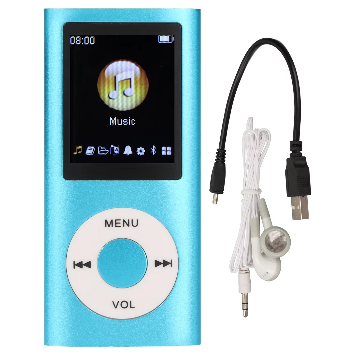 Norvo | Kompakt høyoppløselig 1.8" LCD MP3-spiller