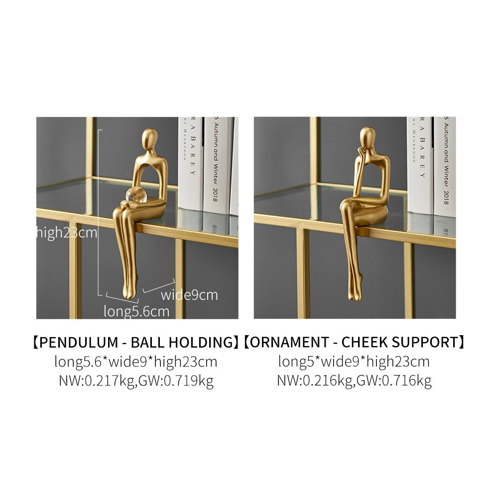Norvo | Moderne Figurer Abstrakt Hjem Deko Skulptur