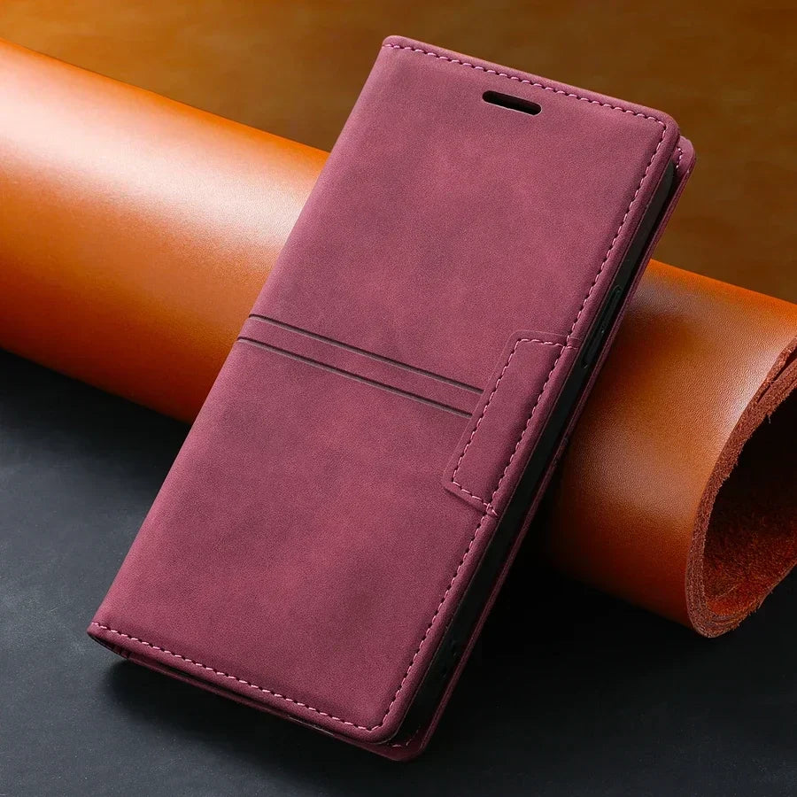 Norvo | Lær Wallet Case Flip Case - Google Pixel