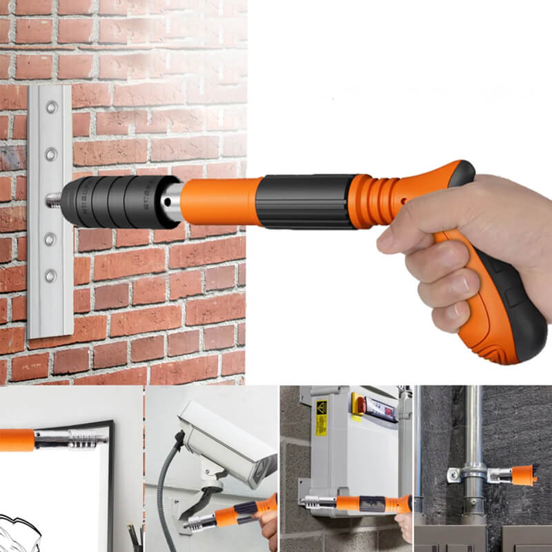 Norvo | PowerShot Betongspikerpistol | Presis og Effektiv Spikring for Betong og Stål