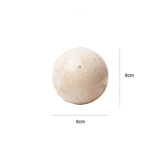 Norvo | Naturlig Stein Marmor Dekorativ Ball
