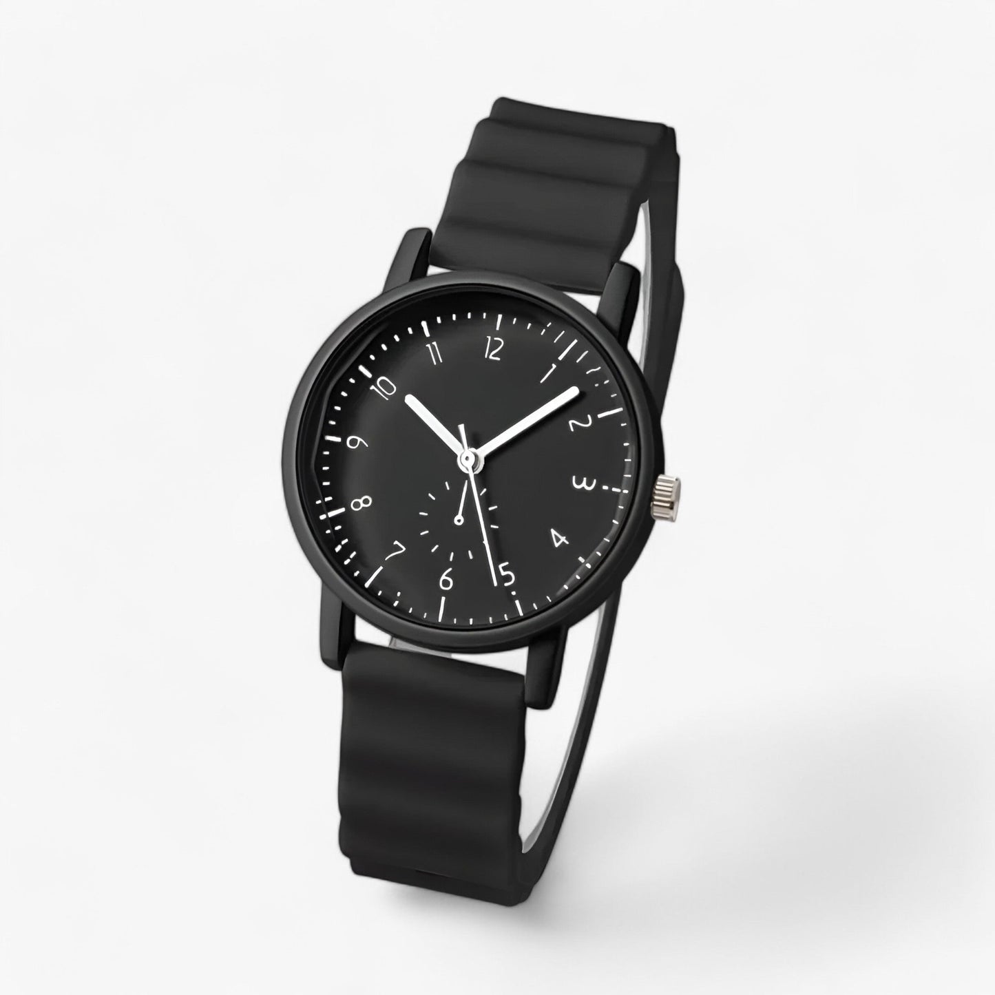 Norvo | Mina Jelly Watch – Fargerik Kvarts Klokke med Elegant Silikon Bølgesnor