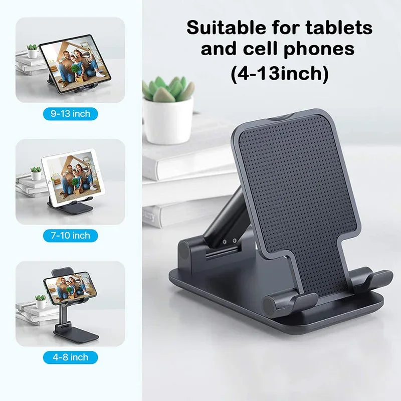 Norvo | Justerbar skrivebords mobiltelefonholder stativ for iPhone, iPad, Xiaomi