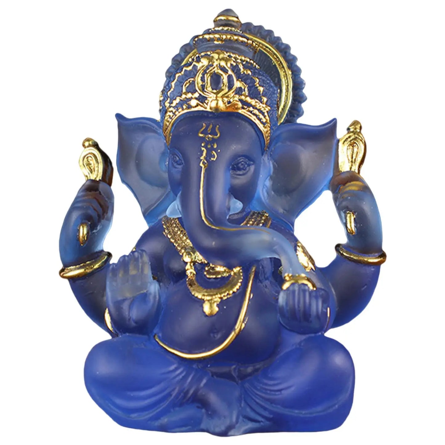 Norvo | Sjeldent fargede semi-gjennomsiktige Ganesh-statuer for lykke i hjemmet ditt