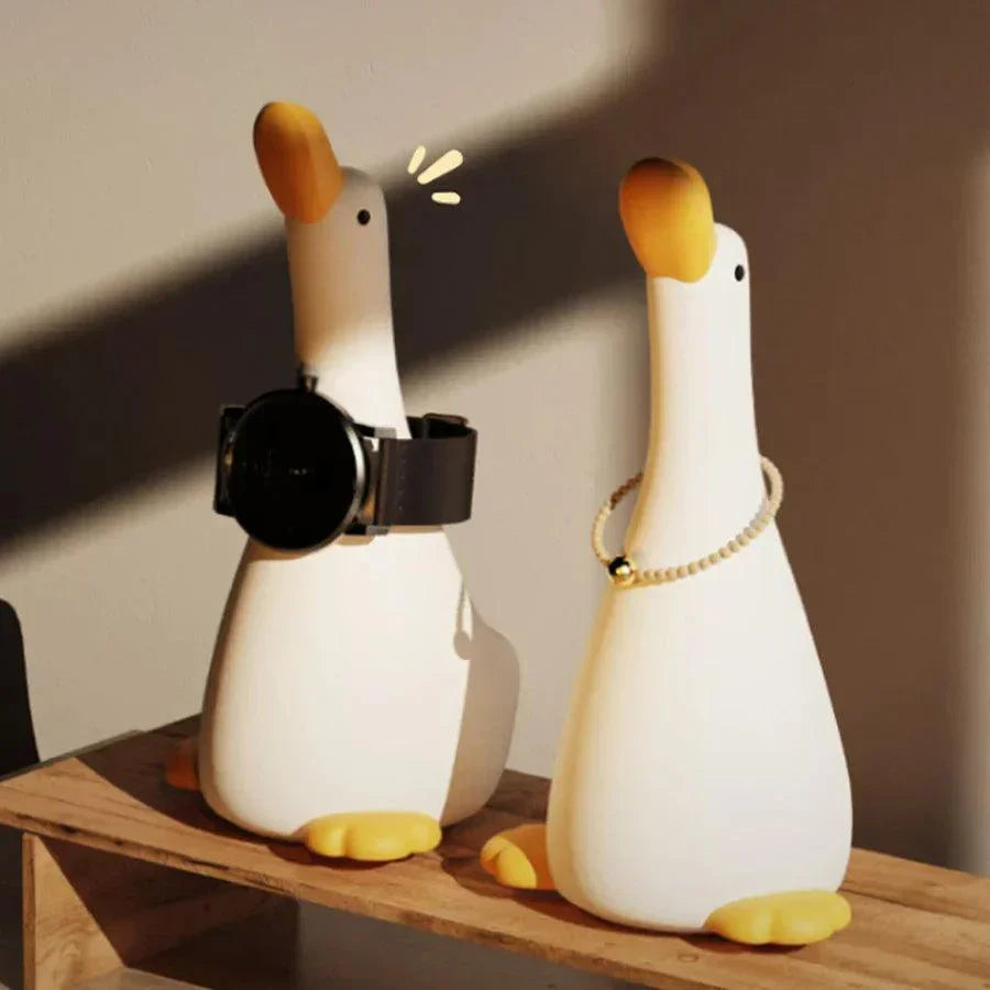 Norvo | QuackGlow - Silikonand Nattlampe