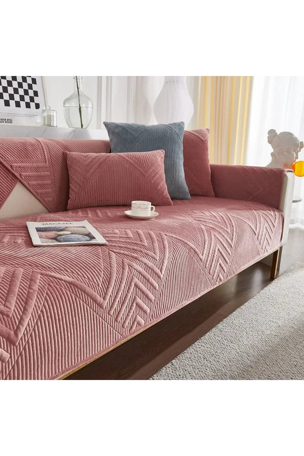 Super Soft Stepp Sofa Cover