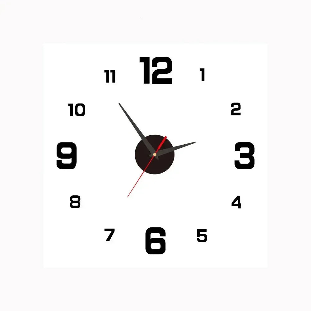 Norvo | SilentTime – Digital Veggklokke i Klassisk Stil