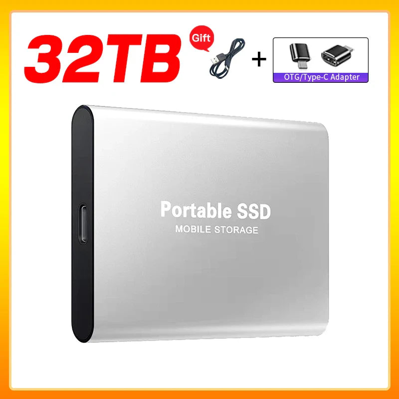 Norvo | Høyhastighets Ekstern Solid State Drive 1TB Bærbar Ekstern Harddisk ssd 2TB Ekstern harddisk ssd harddisk For Laptop Mac