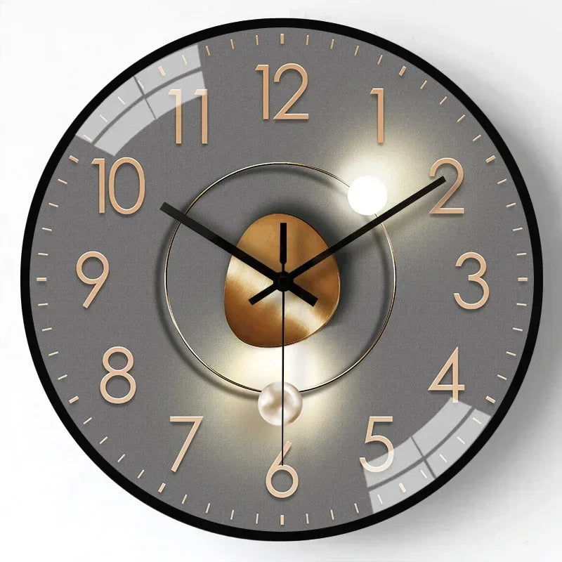 Norvo | SilentTime – Digital Veggklokke i Klassisk Stil