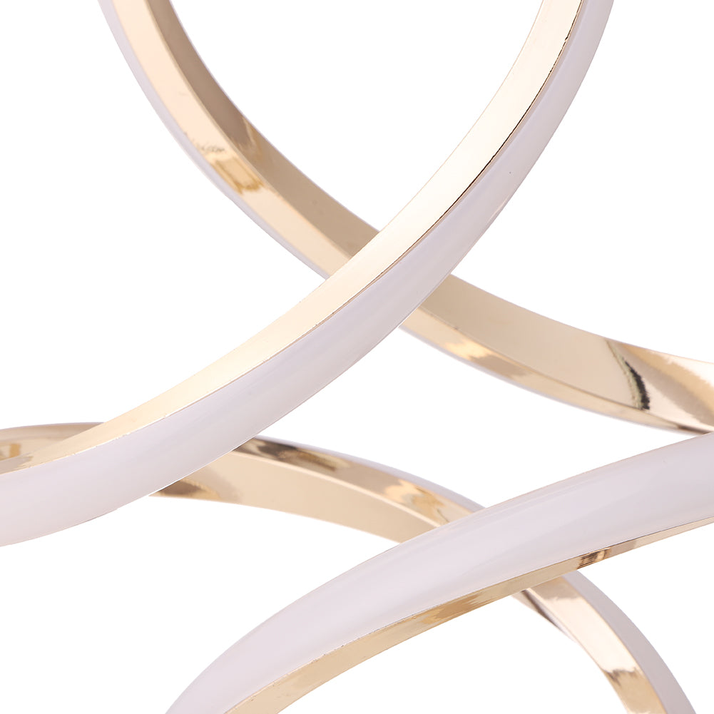 Norvo | SpiralGlow – Elegant LED Bordlampe med Koselig Varmt Lys