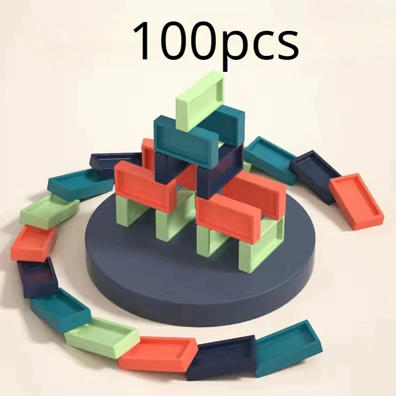 Norvo | Barn Automatisk Legging Domino Tog