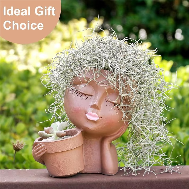 Norvo | Chic Dual Face Hodeplanter for Innendørs og Utendørs Bruk