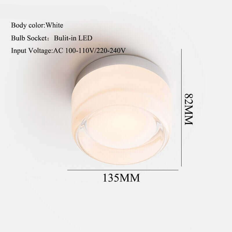 Norvo | Futuristisk og unik solid Plexiglass vegglampe