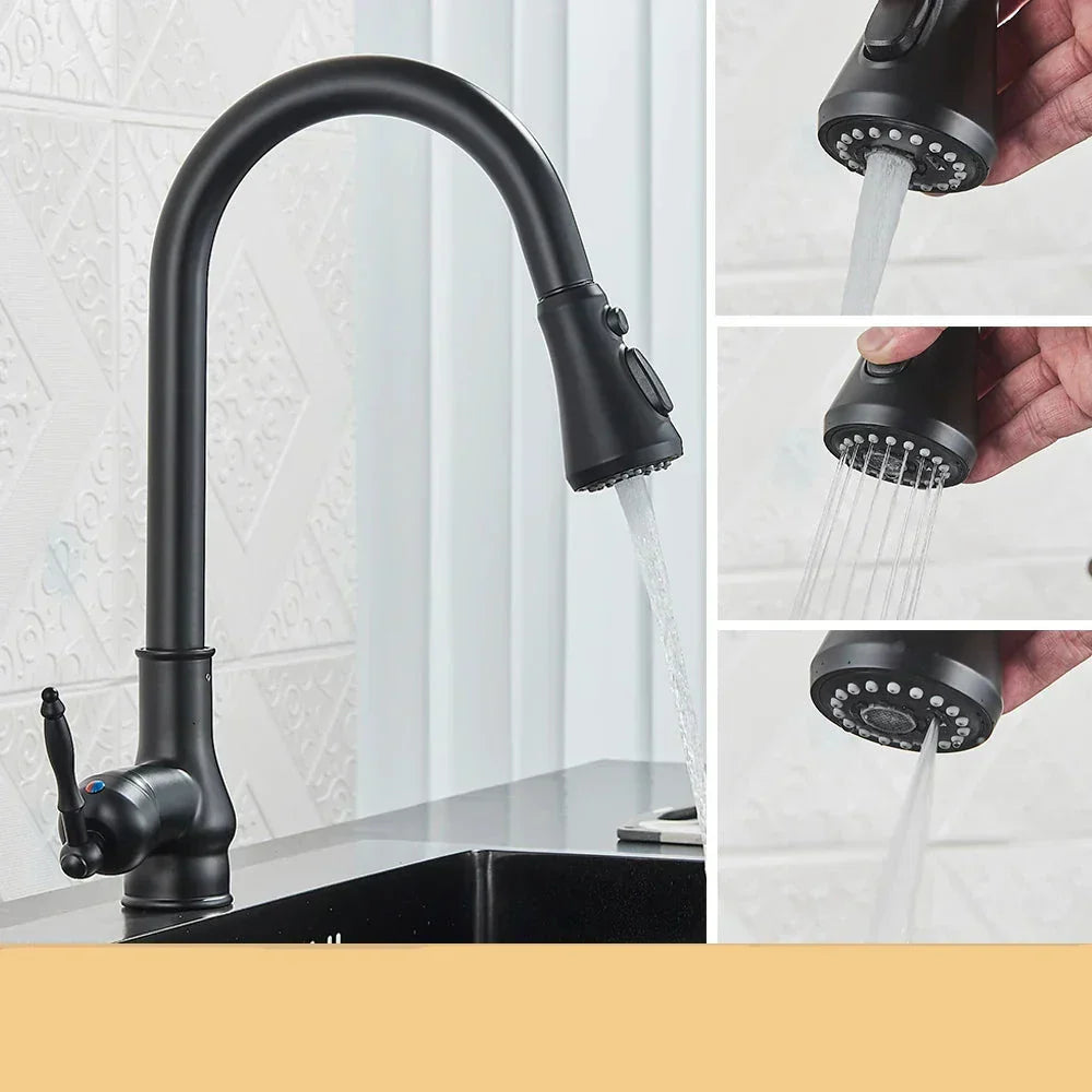 Norvo | Vintagetap – Antikk Kjøkkenkran i Messing