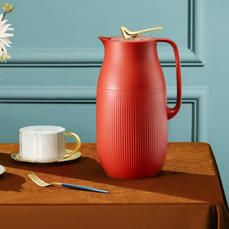 Norvo | ThermoMax | Stor Minimalistisk Isolert Rustfritt Stål Flaske – Dobbelvegget Termoflaske