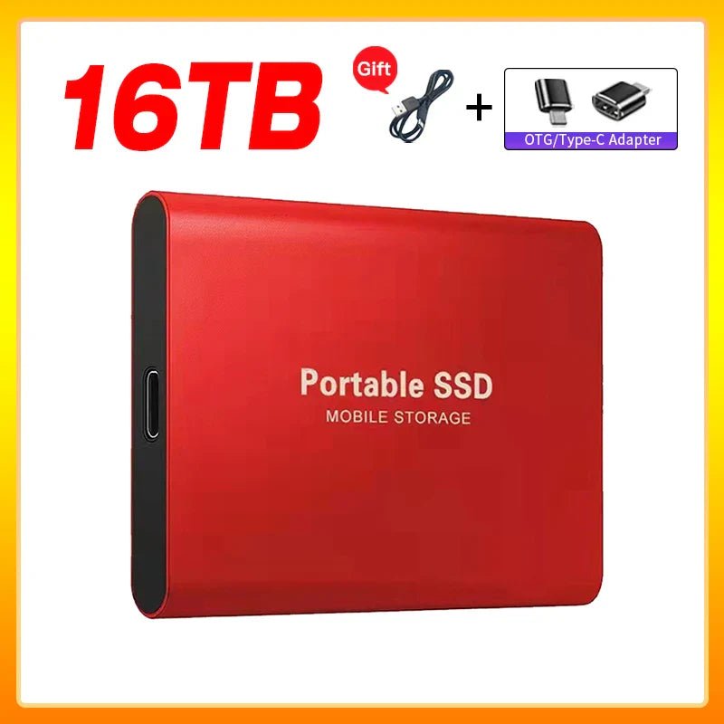 Norvo | Høyhastighets Ekstern Solid State Drive 1TB Bærbar Ekstern Harddisk ssd 2TB Ekstern harddisk ssd harddisk For Laptop Mac