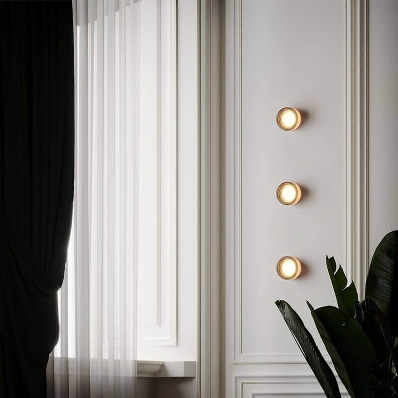 Norvo | Futuristisk og unik solid Plexiglass vegglampe