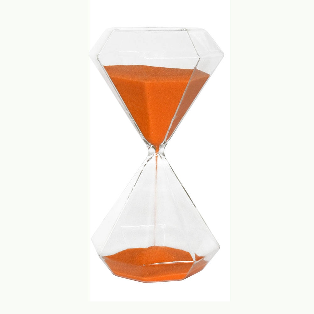 Norvo | 5–60 Minutters diamant sandglass, sandglass, sandglass, barnegave, sandglass, hjemmeinnredning, tilgjengelig i flere fargealternativer