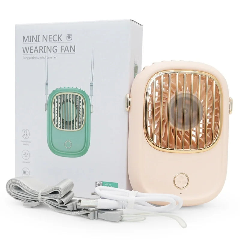 Norvo | AeroBreeze Nakke vifte | Bærbar, oppladbar vifte for komfort overalt