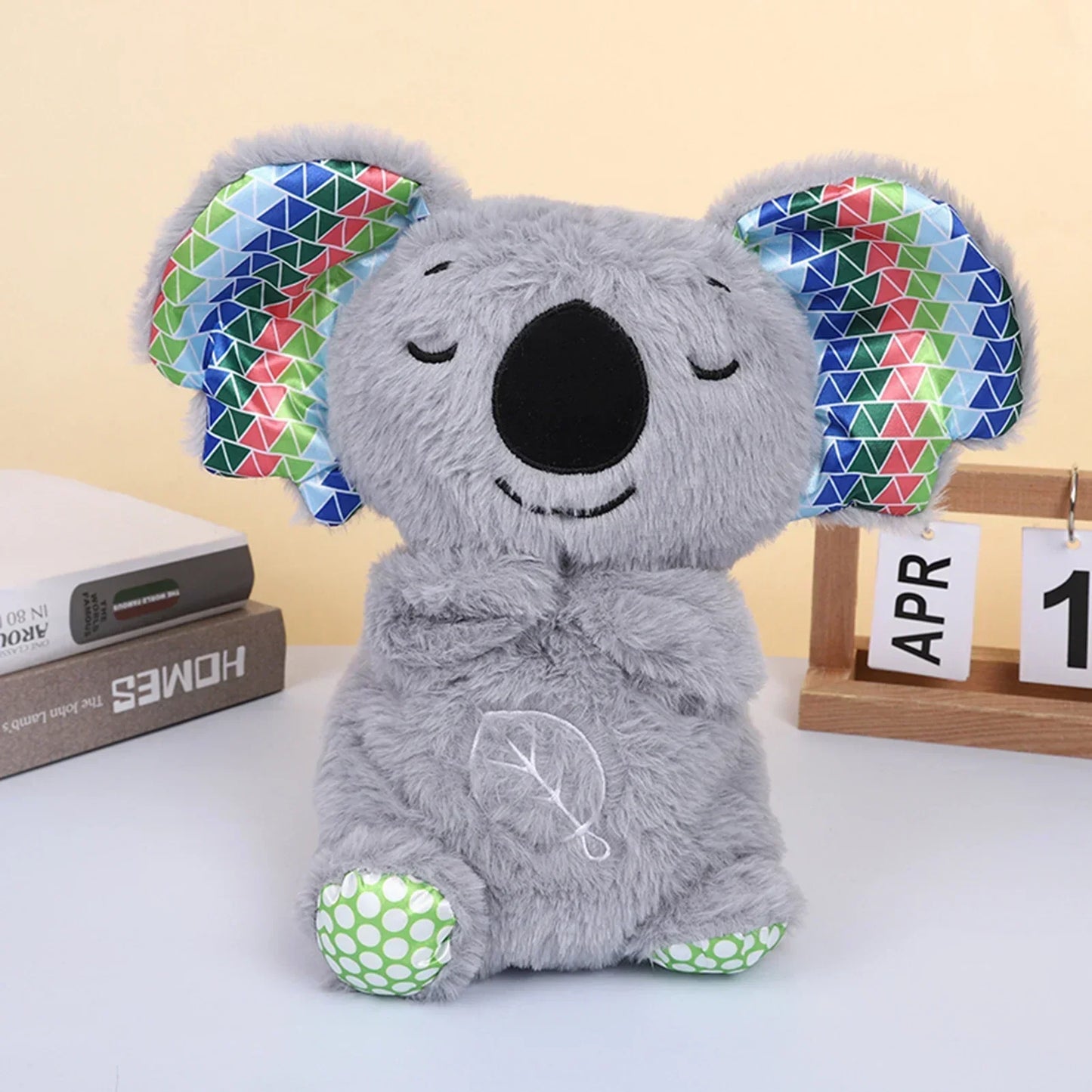 Norvo | Sovende Koala Plush Figur Med Beroligende Pustelys Og Musikk