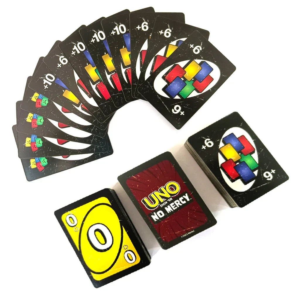 UNO Kortspill - Familievennlig moro for barn og voksne, Festlig Super Mario-tema, Perfekt bursdagsgave for alle aldre
